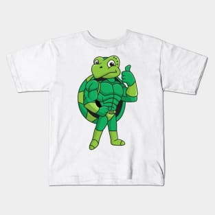 Cute and cool turtle Kids T-Shirt